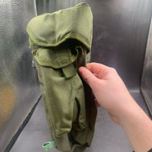 Charger l'image dans la galerie, Genuine British Army Surplus OD Green Gas Mask Bag Haversack - The Militaria Shop