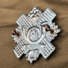 Load image into Gallery viewer, Original WW2 British Army Highland Light Infantry Cap Badge - The Militaria Shop