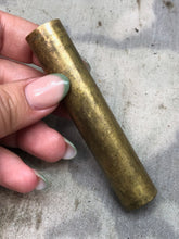 Load image into Gallery viewer, Original WW1 British Army SMLE Enfield Brass Oil Bottle - EFD Marked - The Militaria Shop