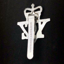 Load image into Gallery viewer, Original British Staybrite Army Cap - 5th Royal Inniskilling Dragoon Guards - The Militaria Shop