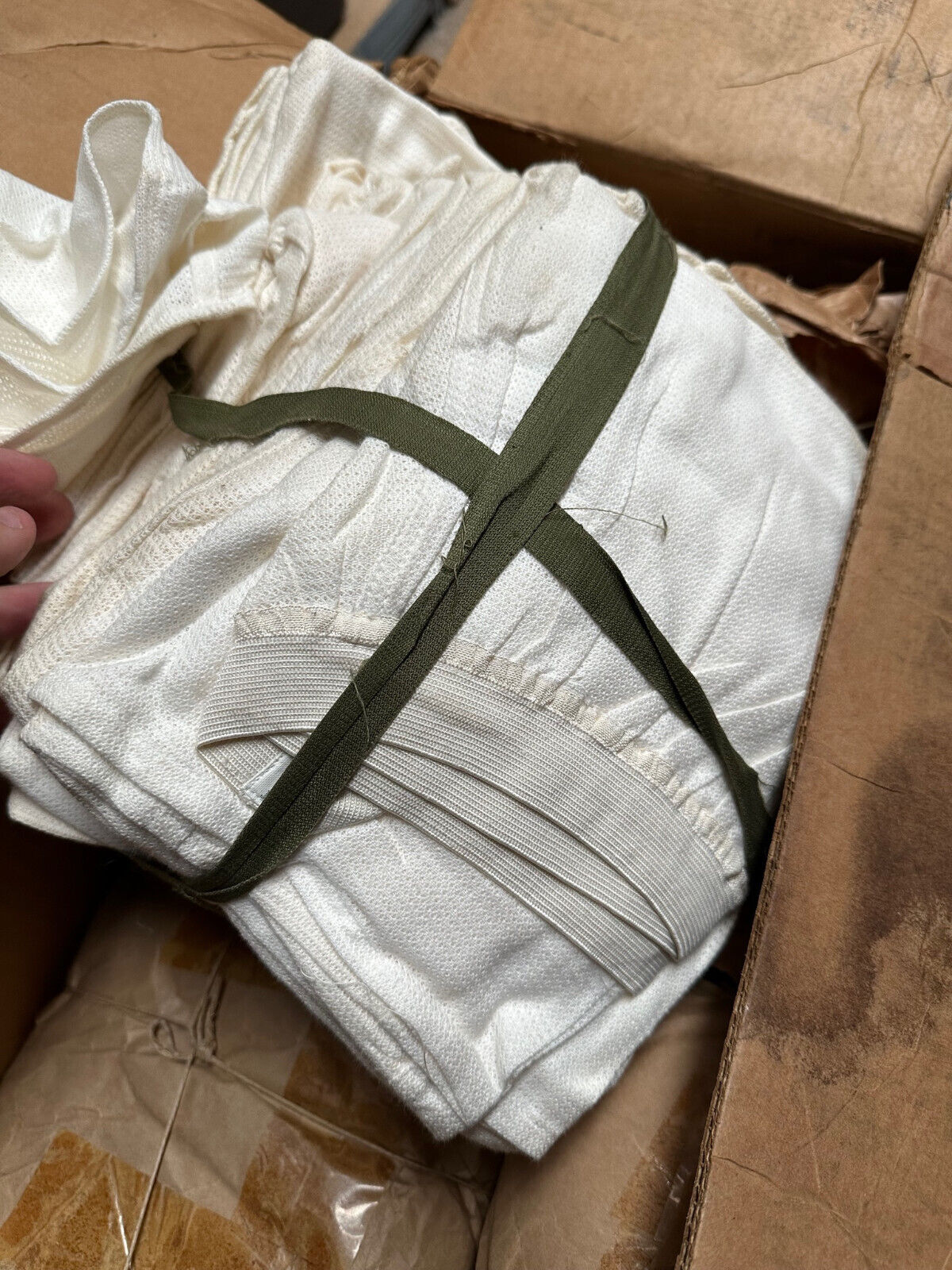Original British Army Airtex Boxer Shorts - New Old Stock - WW2 Pattern - 38" W - The Militaria Shop
