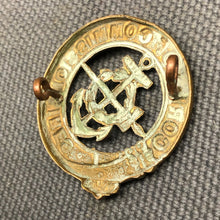 Load image into Gallery viewer, Original WW2 British Army Cap Badge - Corps of Commissionaires - The Militaria Shop