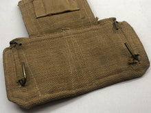 Load image into Gallery viewer, Genuine 37 Pattern Army 3 Pocket Rifle Pouch - WW2 British Army Style - The Militaria Shop