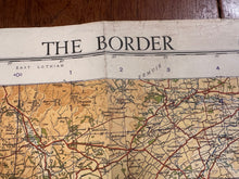 Load image into Gallery viewer, Original WW2 British Army RAF Navy Base Map of England - Border of Scotland - The Militaria Shop