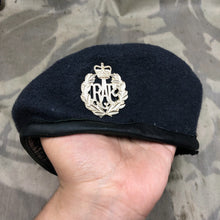 Load image into Gallery viewer, Genuine British Royal Air Force RAF Beret with Badge - Size 57 - The Militaria Shop