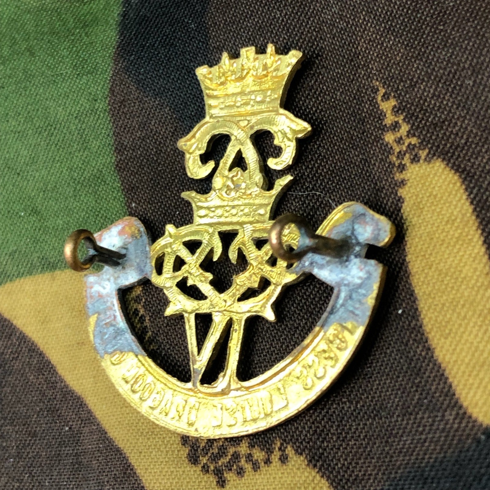 Original British Staybrite Army Cap - 4th Princess Louise Dragoon Guards - The Militaria Shop