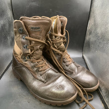 Load image into Gallery viewer, British Army Surplus Brown Leather YDS Combat Patrol Boots - Size UK 10 M - The Militaria Shop