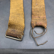 Load image into Gallery viewer, Original WW2 British Army Helmet Late Pattern Elasticated Chinstrap - The Militaria Shop