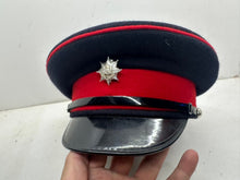 Charger l'image dans la galerie, Genuine British Army Peaked Dress Cap - Royal Anglian Regiment - Size 55cm - The Militaria Shop