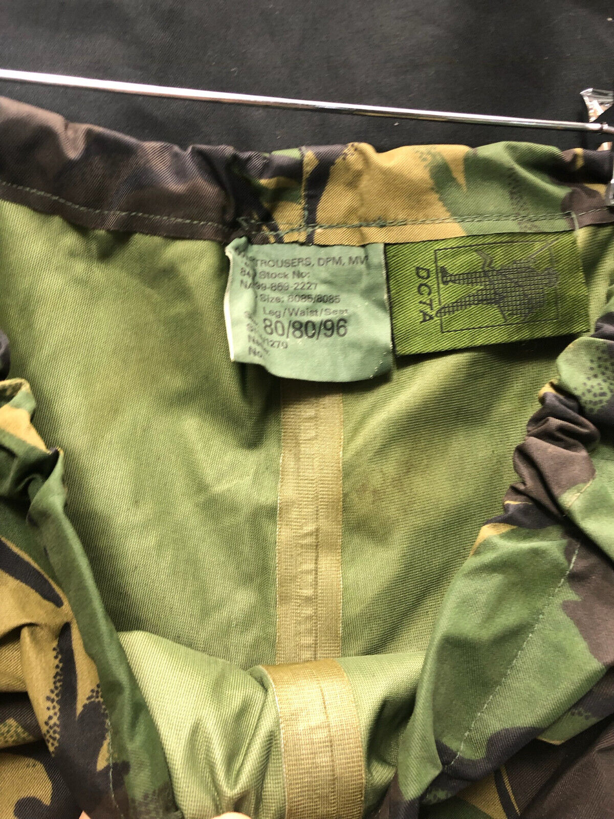 British Army Surplus DPM Camouflage MVP Overtrousers - Size 80/80/96 - The Militaria Shop