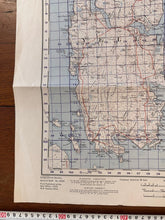 Load image into Gallery viewer, Original WW2 British Army GSGS Map of Scotland - Yell & Unst - Shetland Islands - The Militaria Shop
