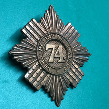 Load image into Gallery viewer, British Army Cap Badge - 74th (Highland) Regiment of Foot - The Militaria Shop