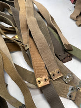 Load image into Gallery viewer, Bulk Lot of 24 WW2 British Army 37 Pattern Shoulder Straps - The Militaria Shop