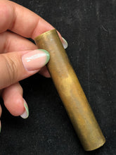 Load image into Gallery viewer, Original WW1 British Army SMLE Enfield Brass Oil Bottle - J.J.B Maker Marked - The Militaria Shop