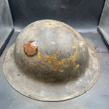 Load image into Gallery viewer, Original WW2 British Army Mk2 "Brodie" Combat Helmet - The Militaria Shop