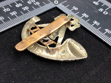 Load image into Gallery viewer, Original WW2 British Army The King's Shropshire Light Infantry Cap Badge - The Militaria Shop