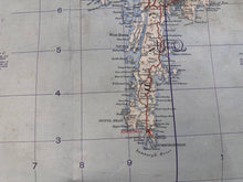 Load image into Gallery viewer, Original WW2 British Army RAF Navy Base Map of Scotland Shetland/Orkney Islands - The Militaria Shop