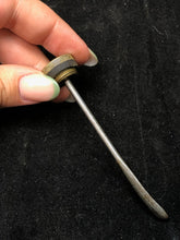 Load image into Gallery viewer, Original WW1 British Army SMLE Enfield Brass Oil Bottle - J.J.B Maker Marked - The Militaria Shop