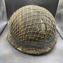 Load image into Gallery viewer, Genuine Dutch Army M53 Euroclone of WW2 US M1 Camouflaged Helmet & Liner Set - The Militaria Shop