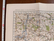 Load image into Gallery viewer, Original WW2 British Army GSGS OS Map of England - The Dukeries - The Militaria Shop