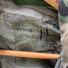 Load image into Gallery viewer, Original British Army 68 Pattern DPM Camouflaged Smock - Size 1 - 36" Chest - The Militaria Shop