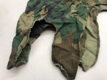 Load image into Gallery viewer, Original US Army Vietnam War Era M1 Camo Helmet Cover - Local Find - Combat Worn - The Militaria Shop