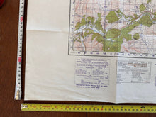 Charger l'image dans la galerie, Original WW2 British Army OS Map of Scotland - Ballater & Strathdon - The Militaria Shop