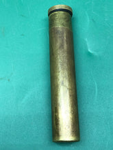 Load image into Gallery viewer, Original WW1 British Army SLME Lee Enfield Brass Oil Bottle - The Militaria Shop