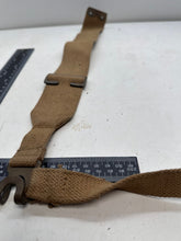 Load image into Gallery viewer, Original WW2 British Army 37 Pattern 1943 Dated L Strap - The Militaria Shop