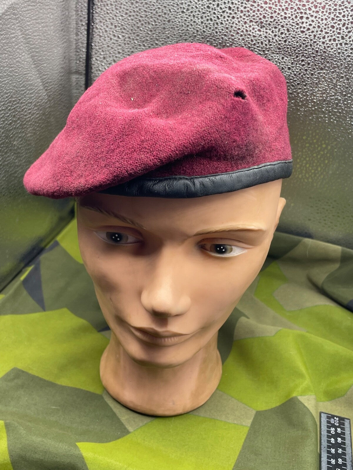 Original British Army Parachute Regiment / Airborne Forces Red Beret - Size 55cm - The Militaria Shop