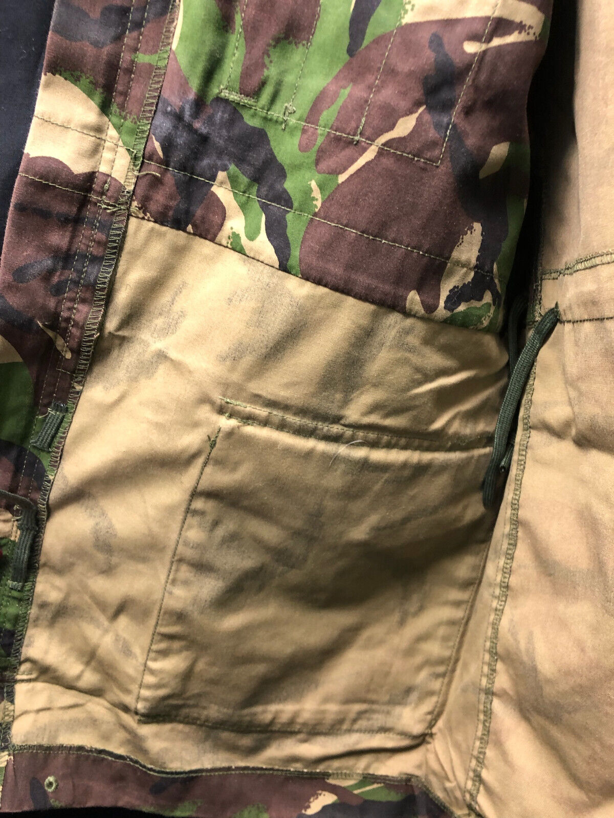 Genuine British Army DPM Jungle Camouflage Windproof Smock - Size 36" Chest - The Militaria Shop