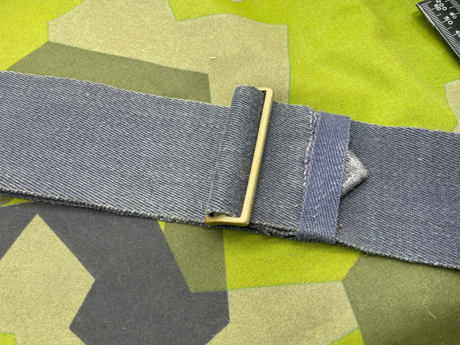 Original WW2 British Royal Navy Sailor's Belt - 32" Waist - The Militaria Shop