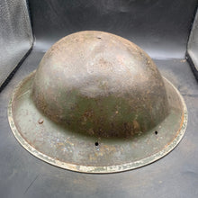 Load image into Gallery viewer, Original British Army WW2 Combat Steel Helmet - The Militaria Shop