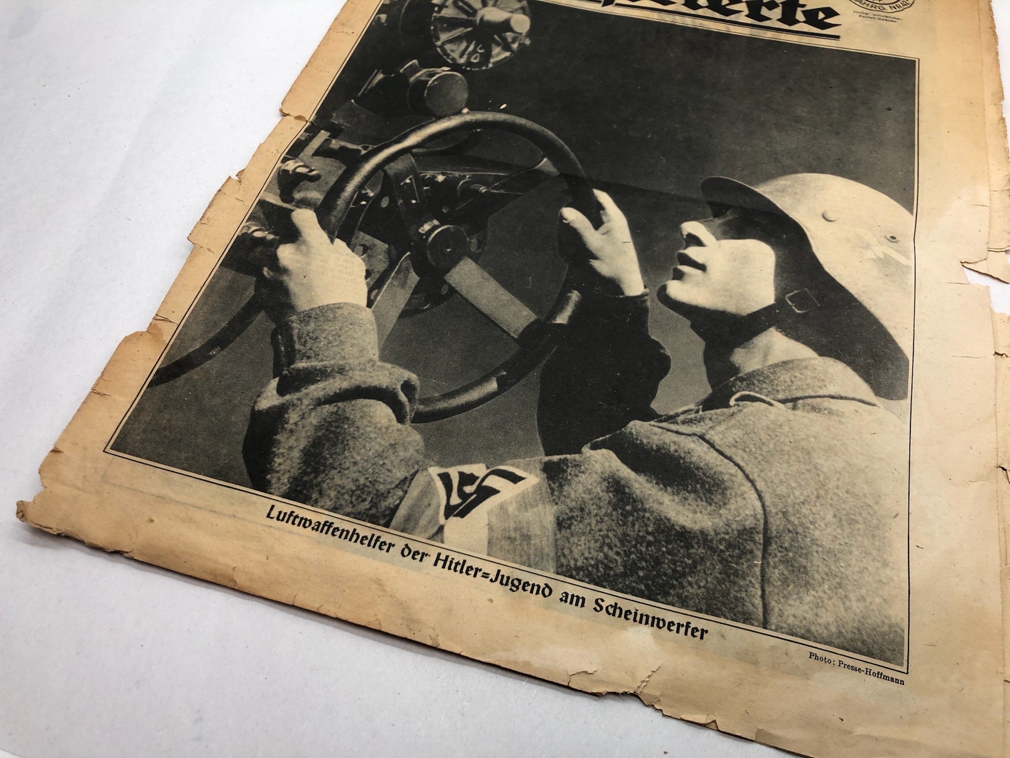 Original WW2 German Political Newspaper - 12th October 1943 - The Militaria Shop