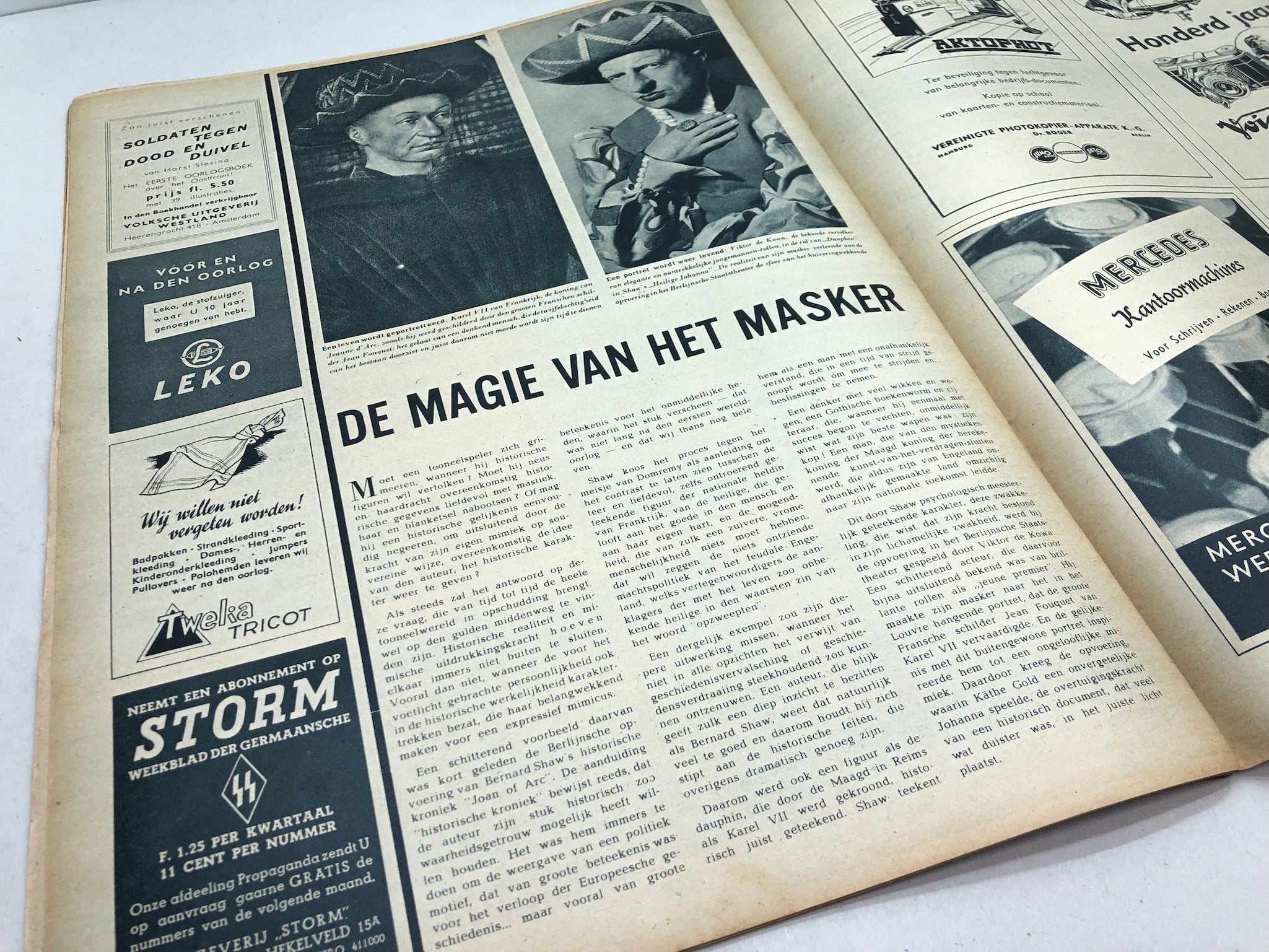 Original Dutch Language WW2 Propaganda Signaal Magazine - No.14 1943 - The Militaria Shop