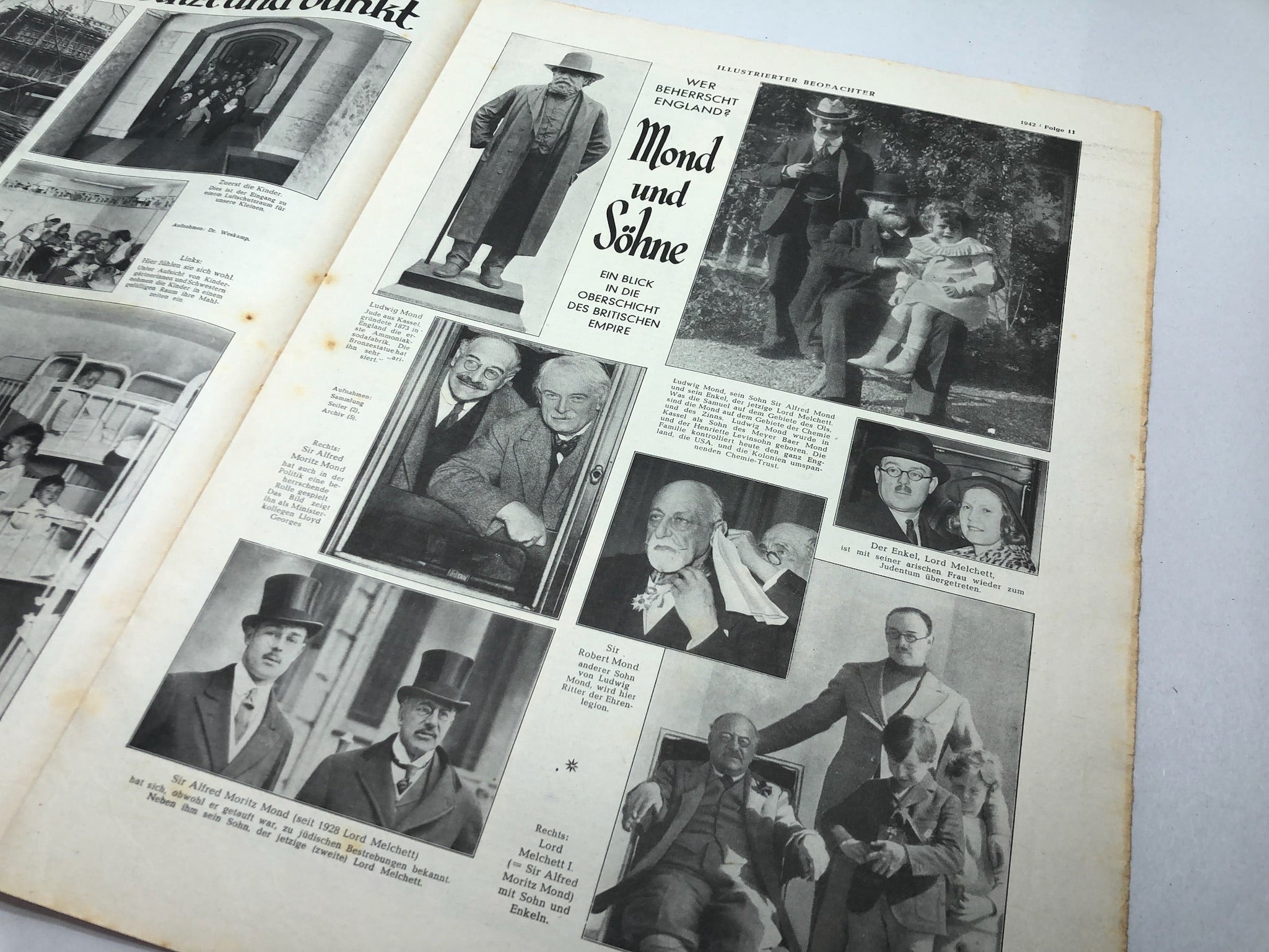 JB Juustrierter Beobachter NSDAP Magazine Original WW2 German - 12th March 1942 - The Militaria Shop