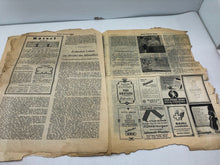 Load image into Gallery viewer, Original WW2 German Political Newspaper Berliner - 21st October