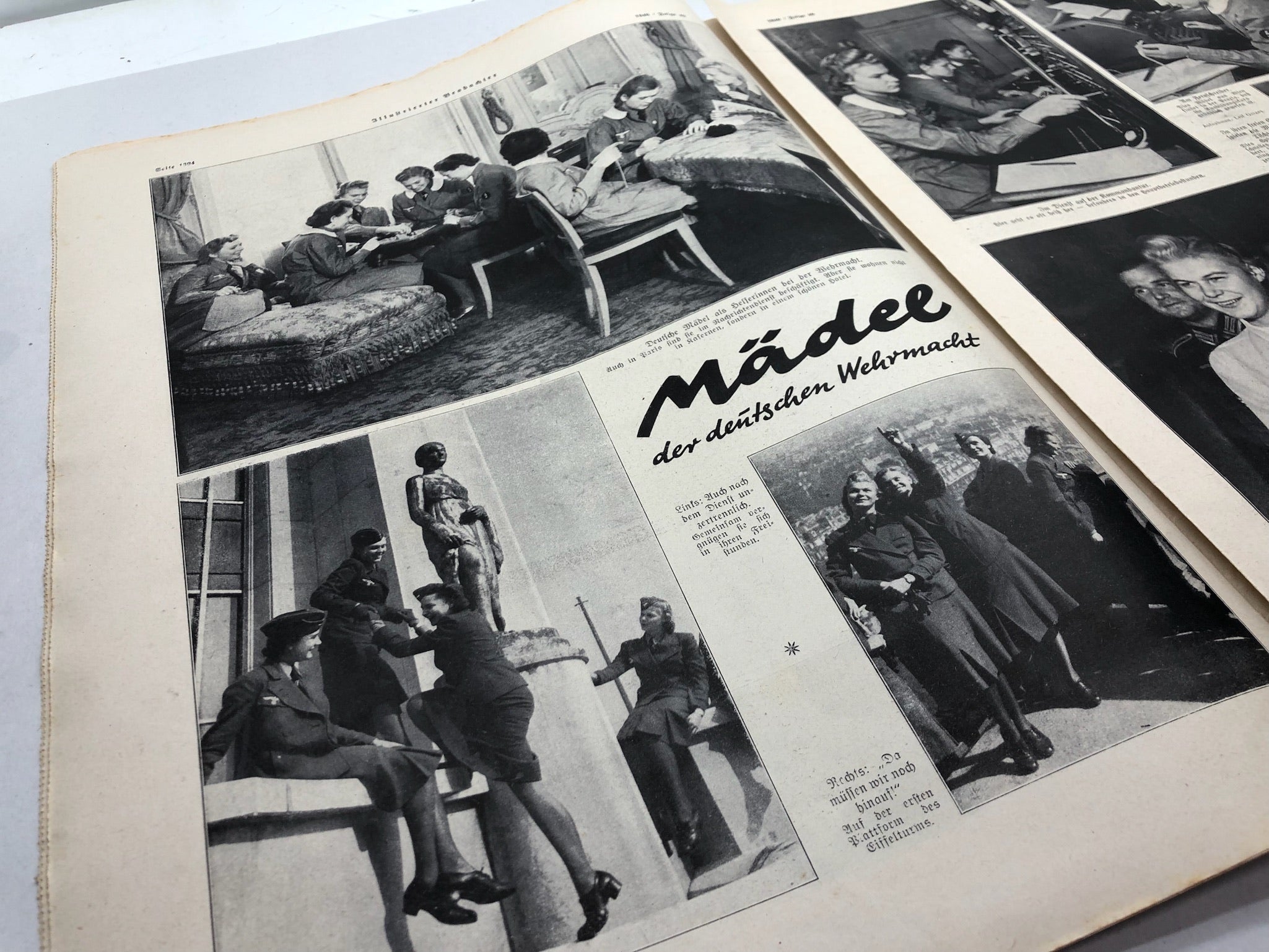 JB Juustrierter Beobachter NSDAP Magazine Original WW2 German - 5th December 1940 - The Militaria Shop