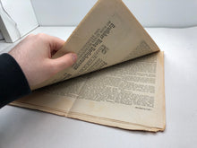 Lade das Bild in den Galerie-Viewer, Original WW2 German Heimatblatt Political Newspaper - January 19th 1940 - The Militaria Shop