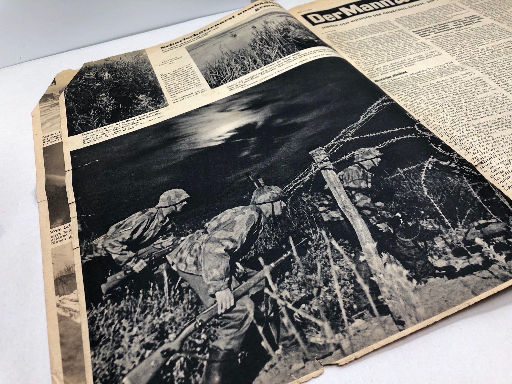 Original WW2 German Political Newspaper - 16th March 1943 - The Militaria Shop