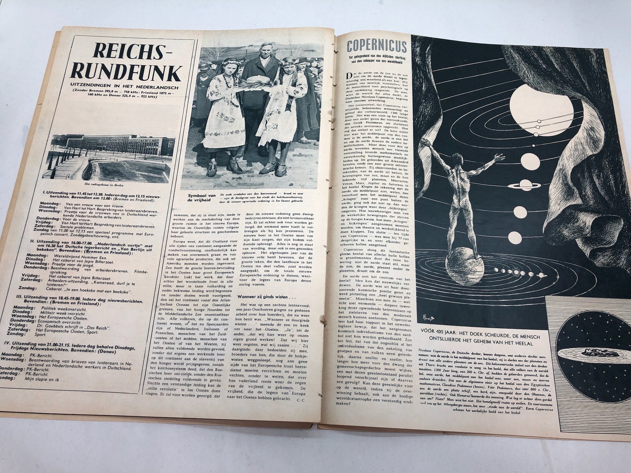 Original Dutch Language WW2 Propaganda Signaal Magazine - No.12 1943 - The Militaria Shop