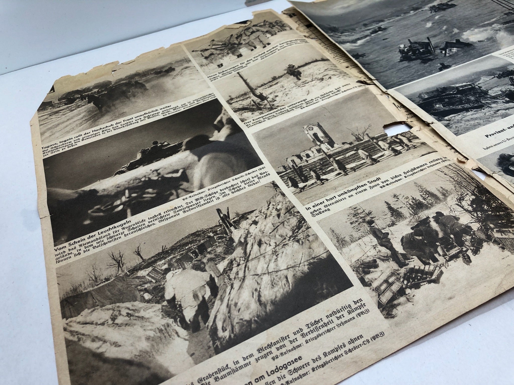 Original WW2 German Political Newspaper - 16th March 1943 - The Militaria Shop