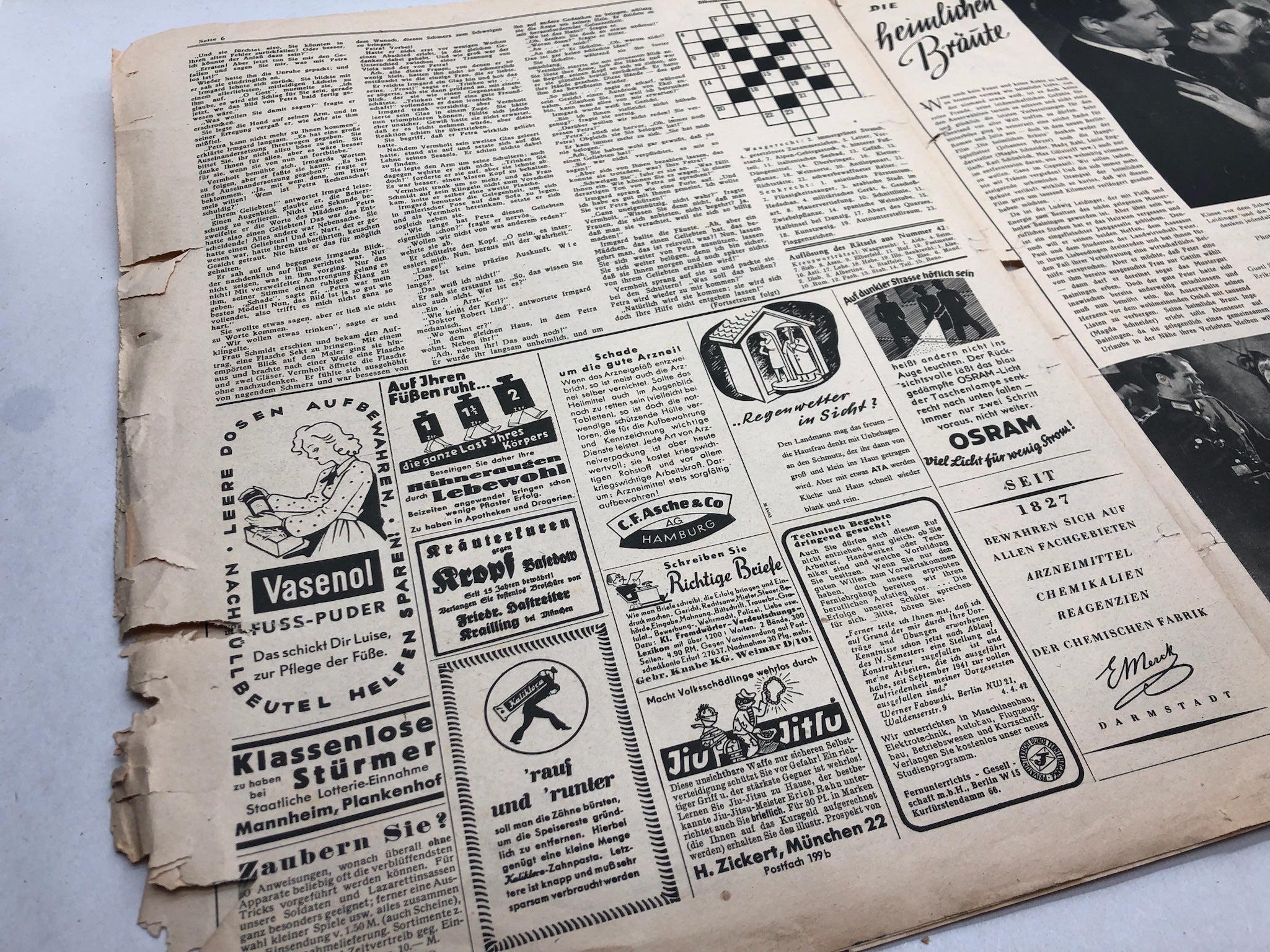 Original WW2 German Political Newspaper - 19th October 1943 - The Militaria Shop