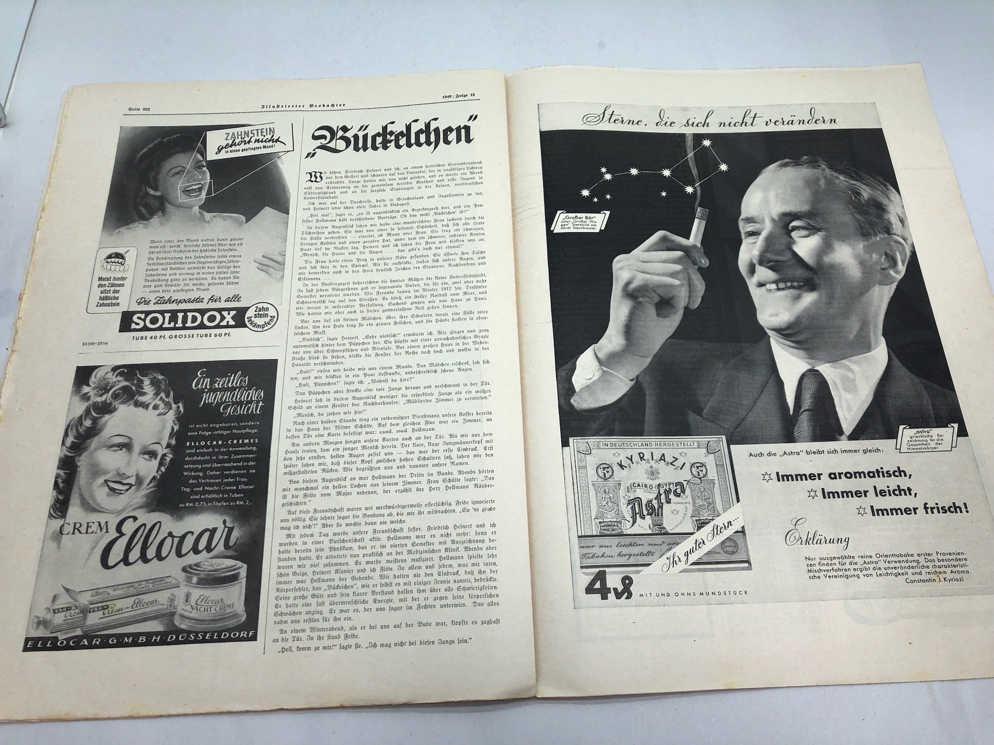 JB Juustrierter Beobachter NSDAP Magazine Original WW2 German - 11 April 1940 - The Militaria Shop