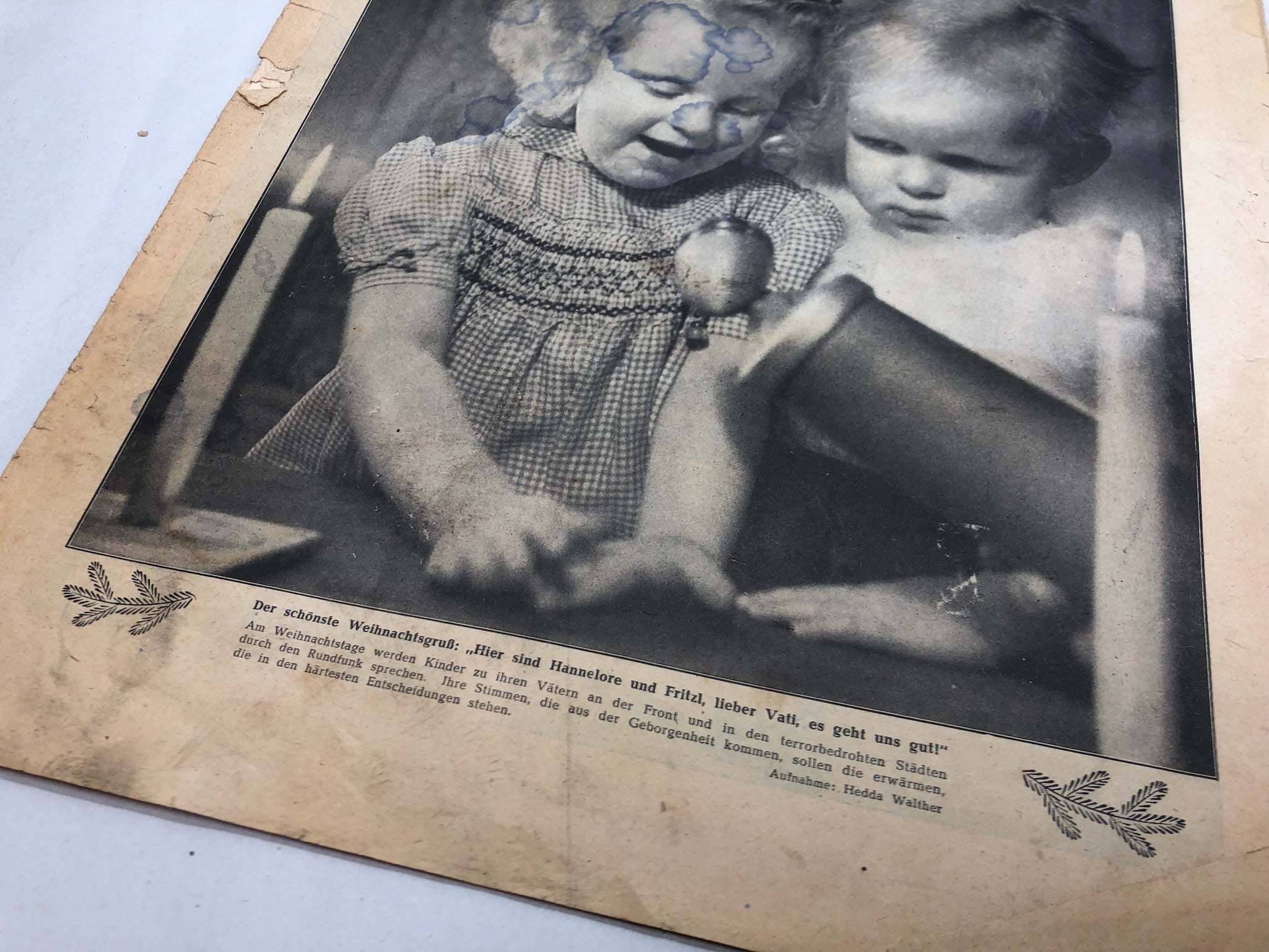 Original WW2 German Political Newspaper - 23th December 1943 - The Militaria Shop