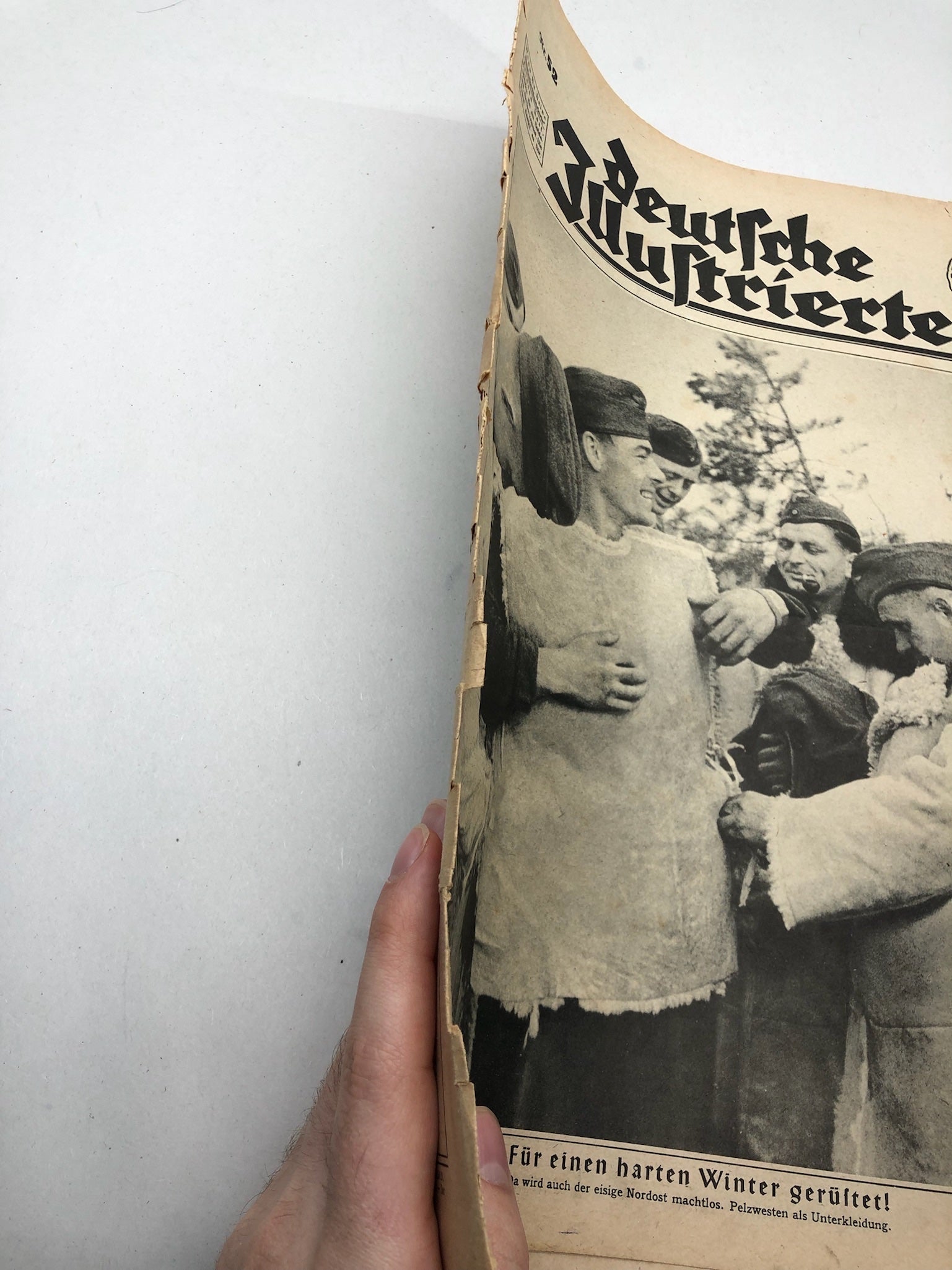 Original WW2 German Political Newspaper - 21st December 1943 - The Militaria Shop