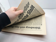 Charger l'image dans la galerie, Original WW2 German Political Newspaper Das Reich - 10th April 1938