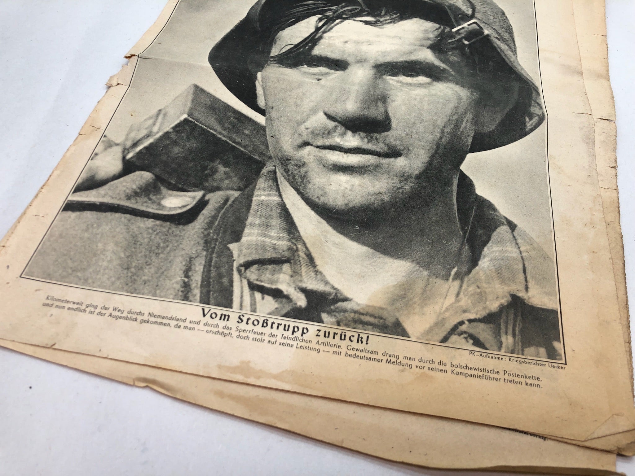 Original WW2 German Political Newspaper - 1st June 1943 - The Militaria Shop
