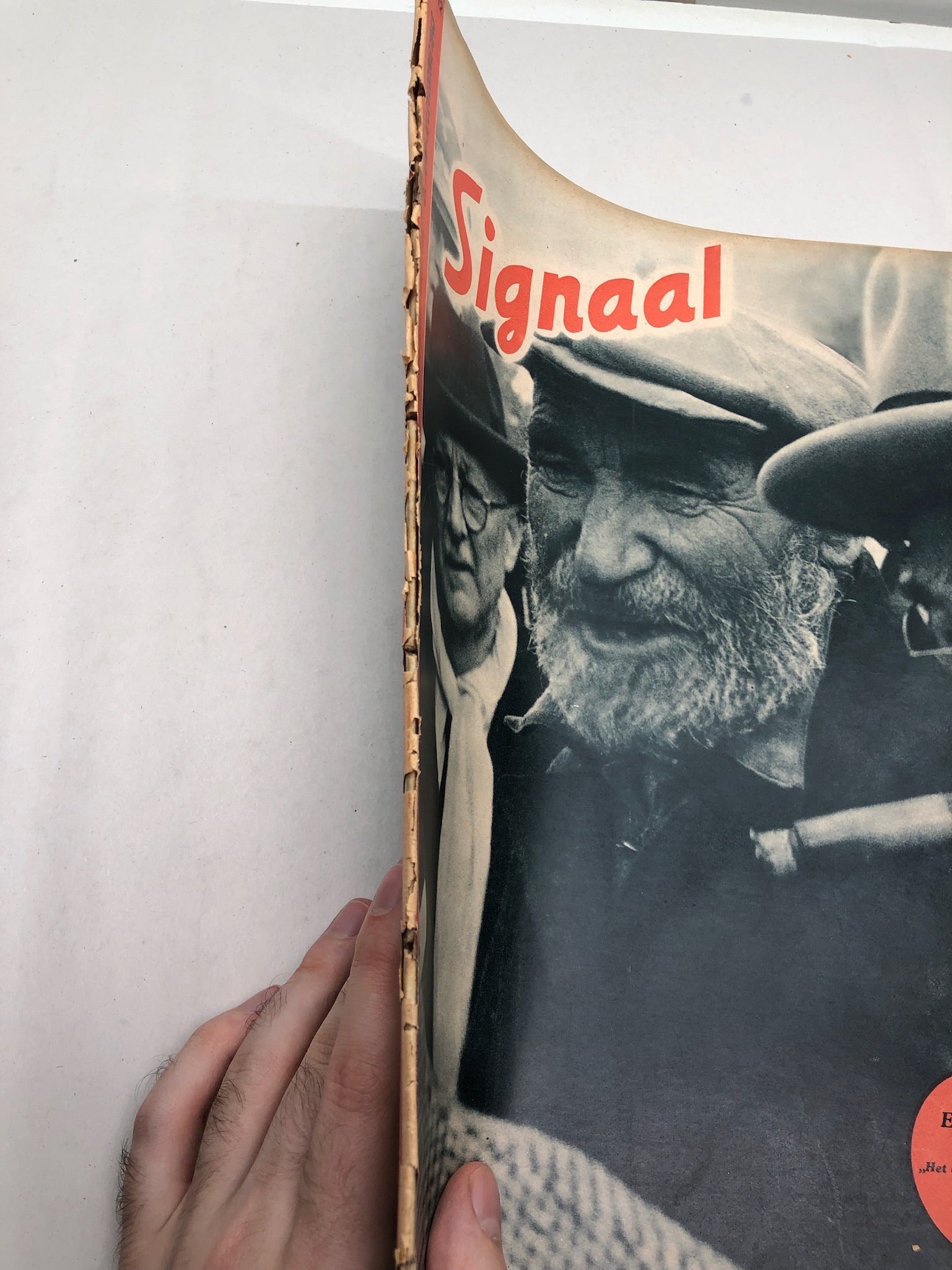Original Dutch Language WW2 Propaganda Signaal Magazine - No.12 1943 - The Militaria Shop