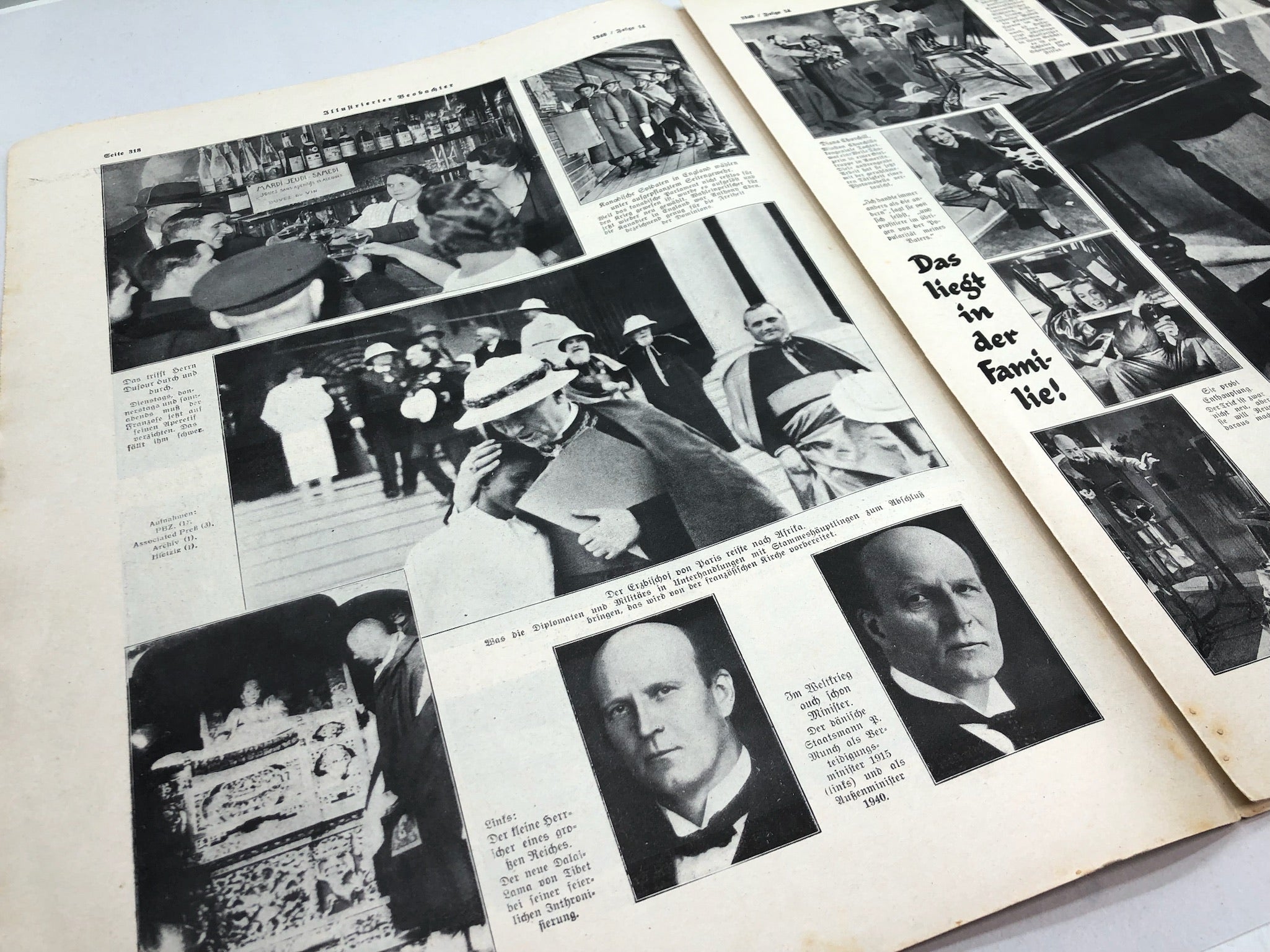 JB Juustrierter Beobachter NSDAP Magazine Original WW2 German - 4 April 1940 - The Militaria Shop